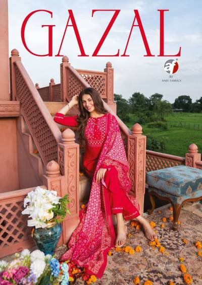 Gazal By Anju Fabric Designer Festive Wear Readymade Salwar Kameez Collection
